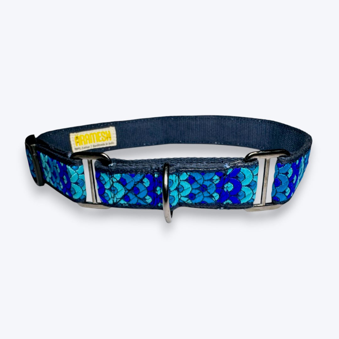 Martingale Dog Collar: Skywave