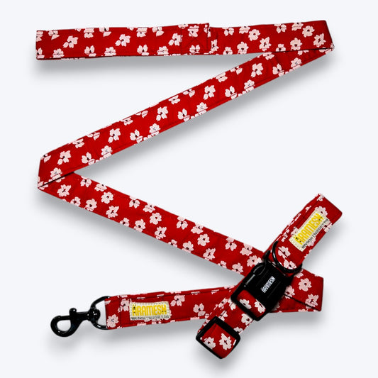 Cherry Blossom Dog Collar & Leash