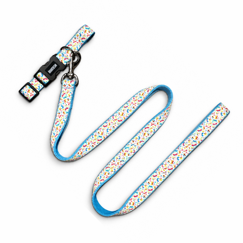Dancing Wings Cotton Dog Leash