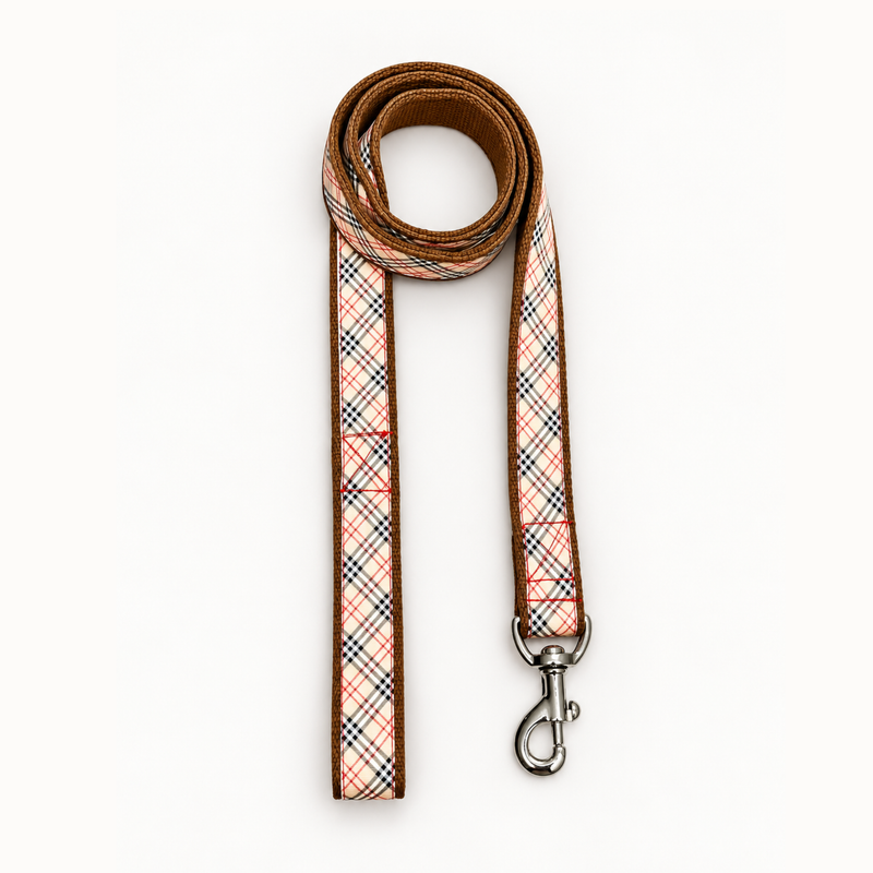Classic Plaid Dog Leash