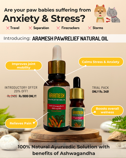 Aramesh PawRelief Natural Oil
