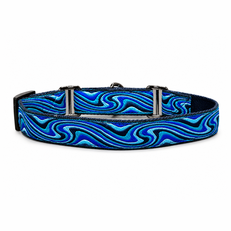 Martingale Dog Collar: Wave Chaser