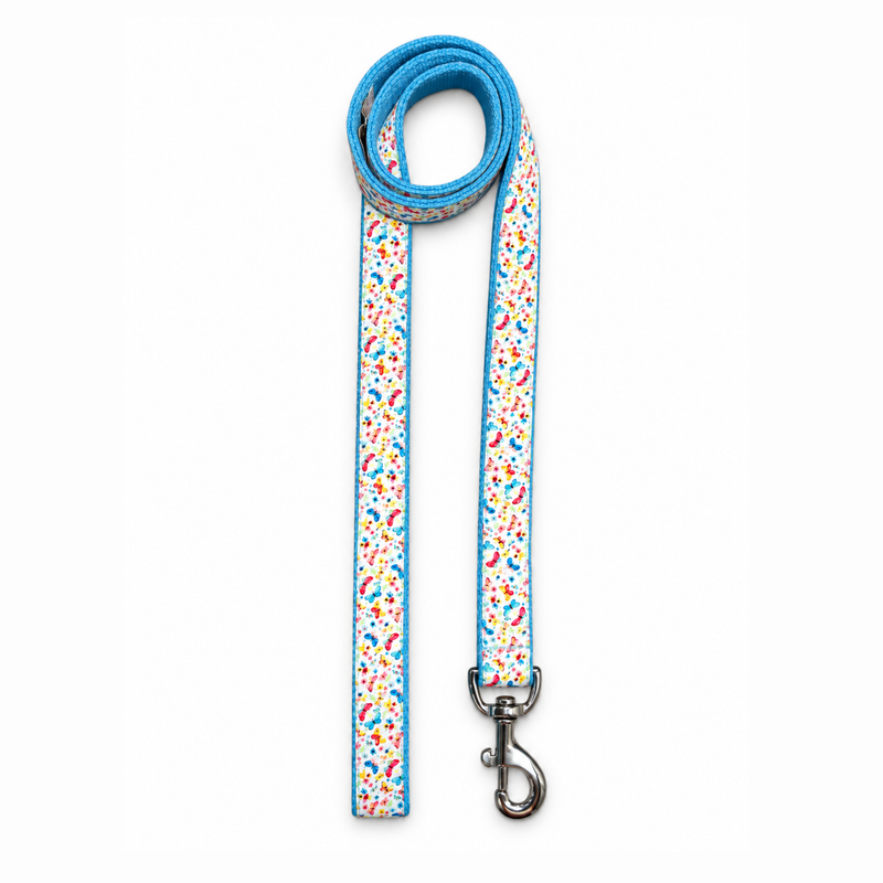 Dancing Wings Cotton Dog Leash