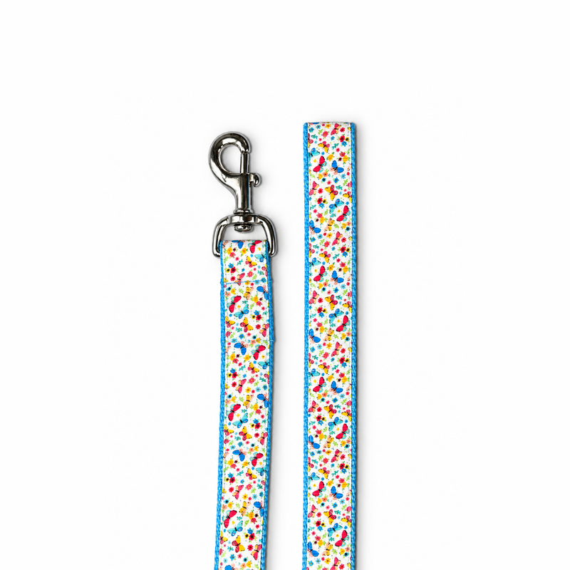 Dancing Wings Cotton Dog Leash