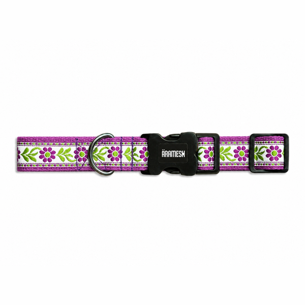 Lavender Sunshine Dog Collar