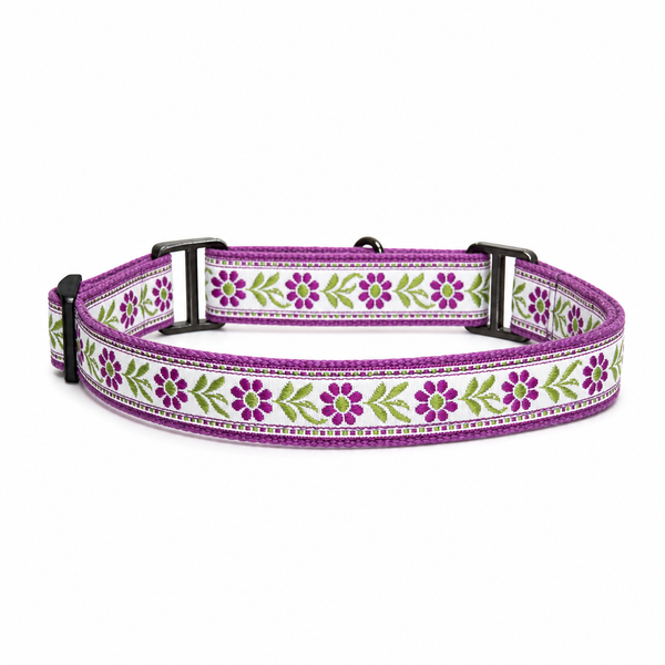 Martingale Dog Collar: Lavendar Sunshine