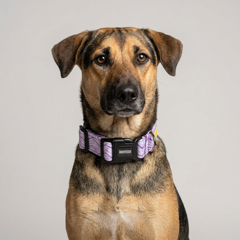 Orchid Flow Dog Collar