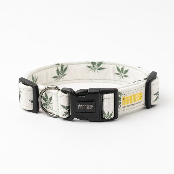 Hempy Hues Dog Collar