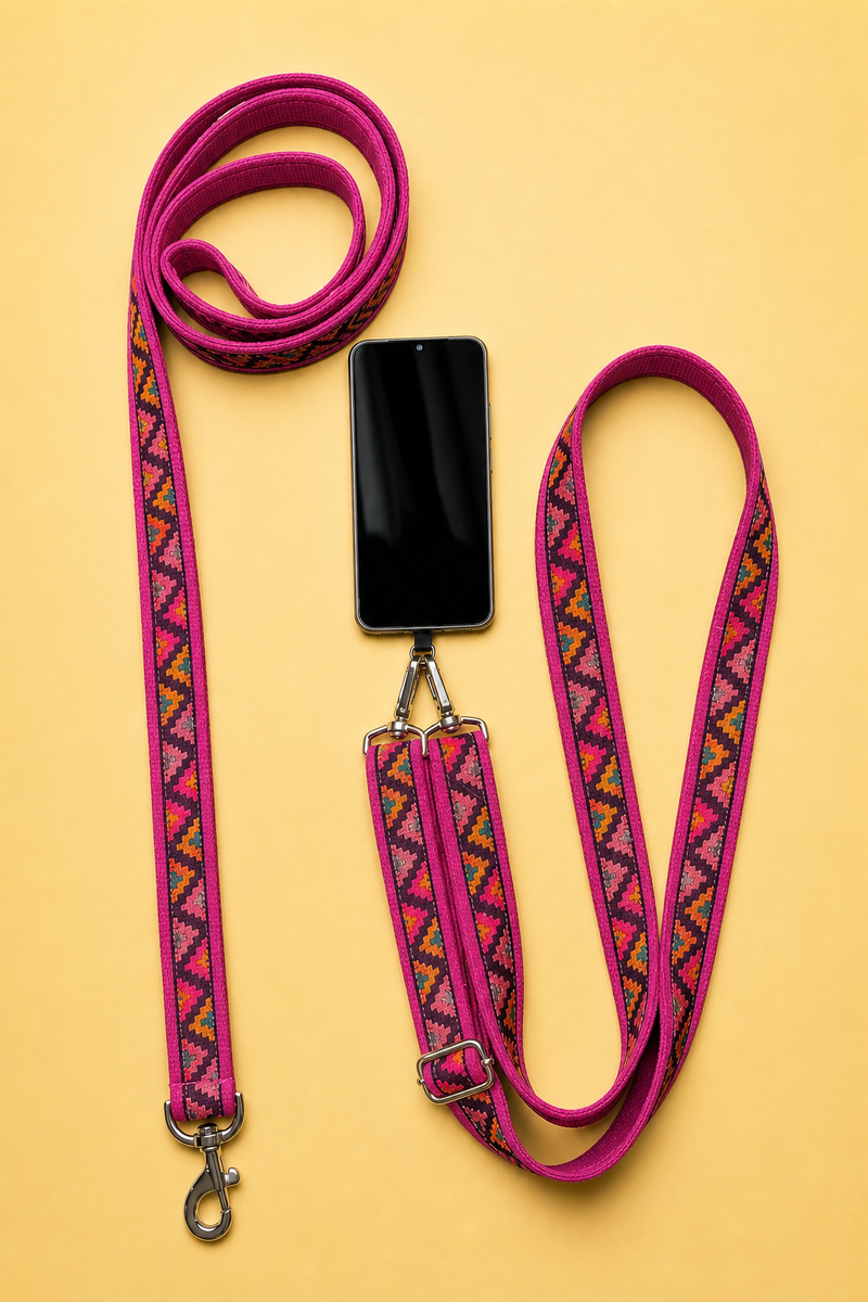 Phone Strap & Dog Leash: Matching Set