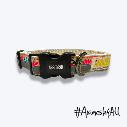 #Aramesh4All Reflective Cotton Dog Collar