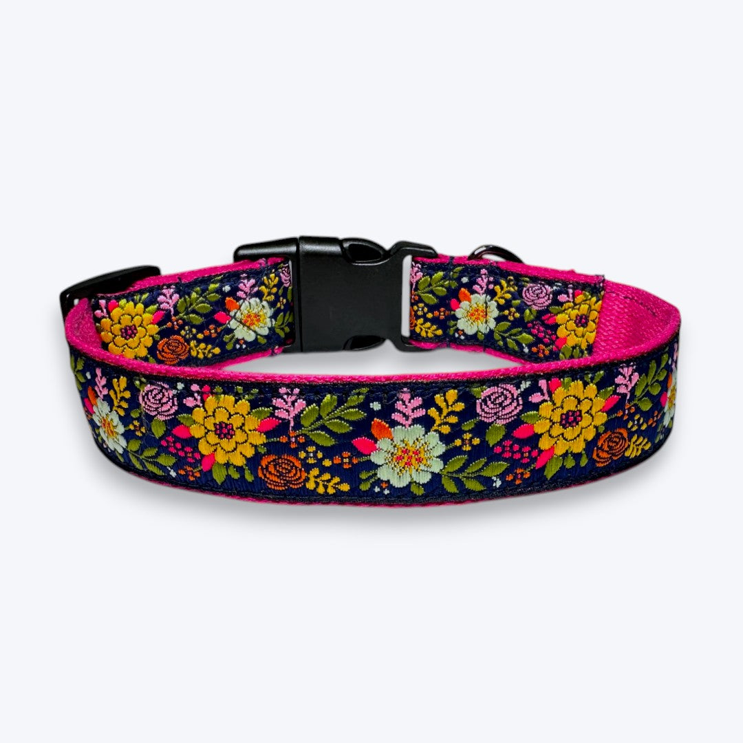 Coastal Bloom Dog Collar