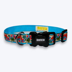 Floral Skies Dog Collar