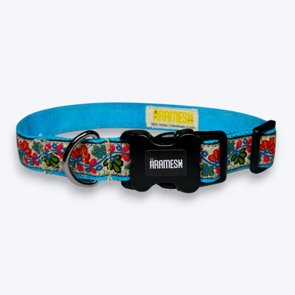 Floral Skies Dog Collar & Leash