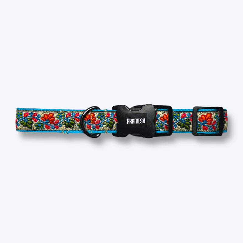 Floral Skies Dog Collar