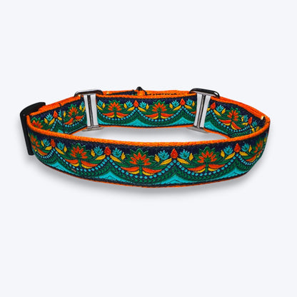 Martingale Dog Collar: Fire & Ice