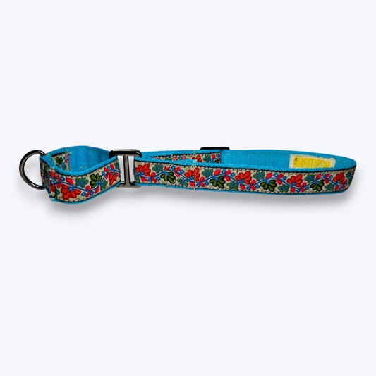 Martingale Dog Collar: Floral Skies