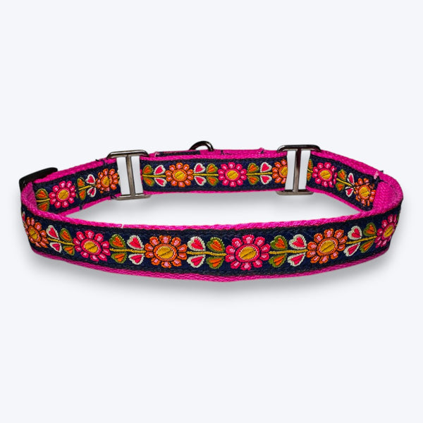 Martingale Dog Collar: Sunflower Mist