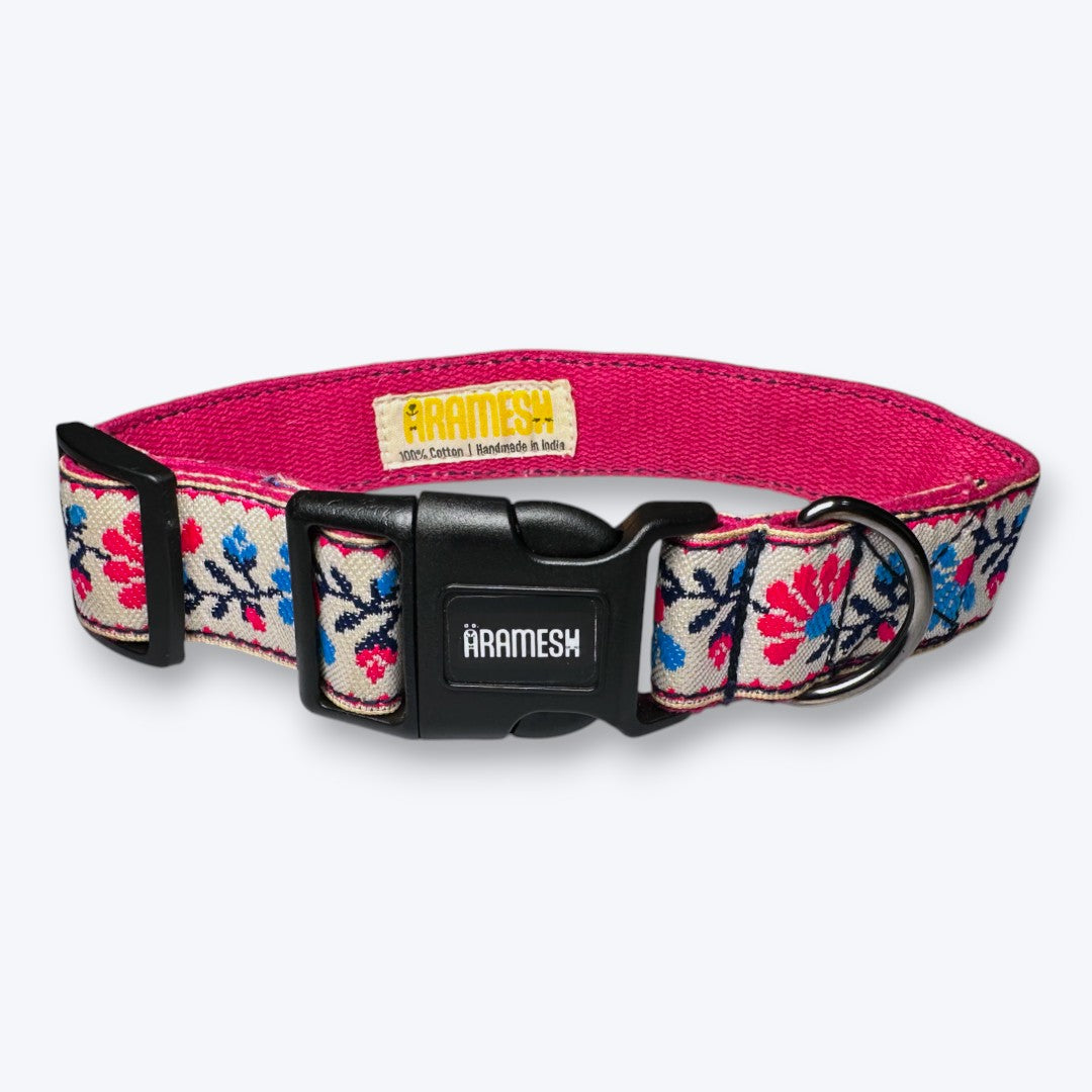 Peony Petal Dog Collar