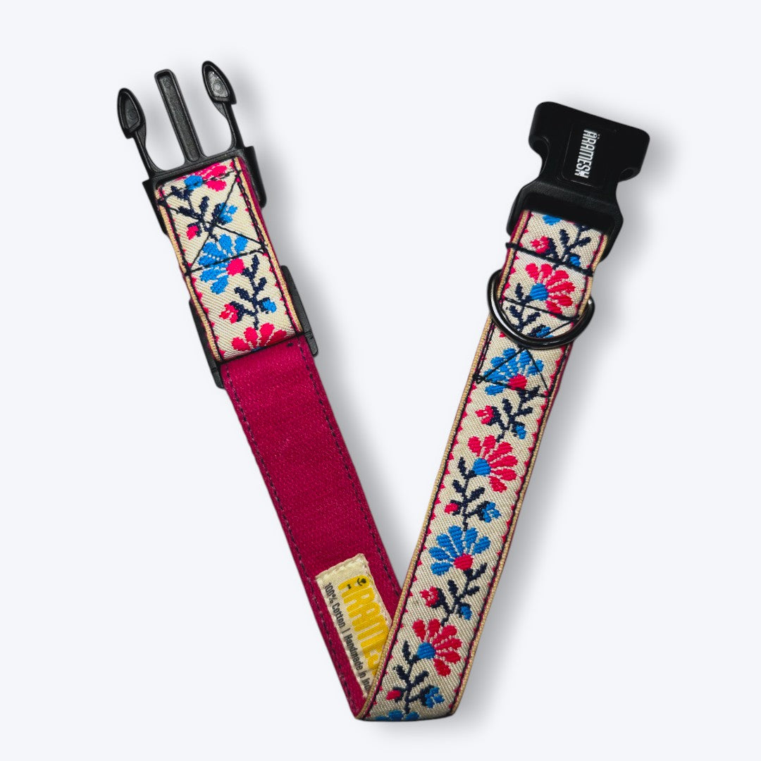 Peony Petal Dog Collar