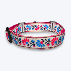 Martingale Dog Collar: Peony Petal