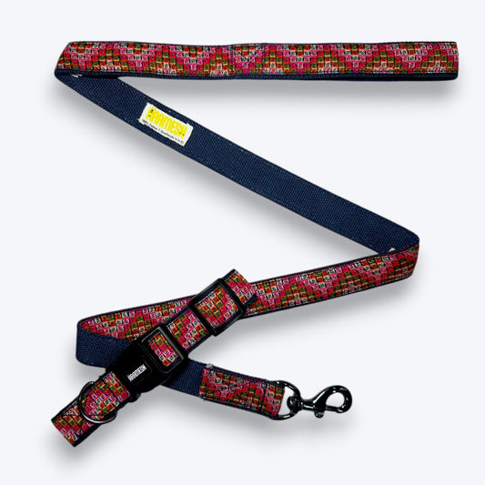 Checkmate Dog Collar & Leash