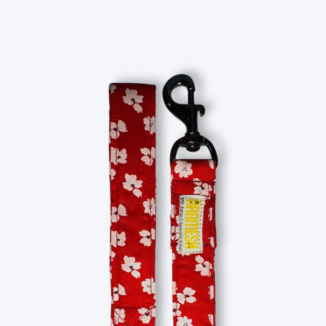 Cherry Blossom Dog Collar & Leash
