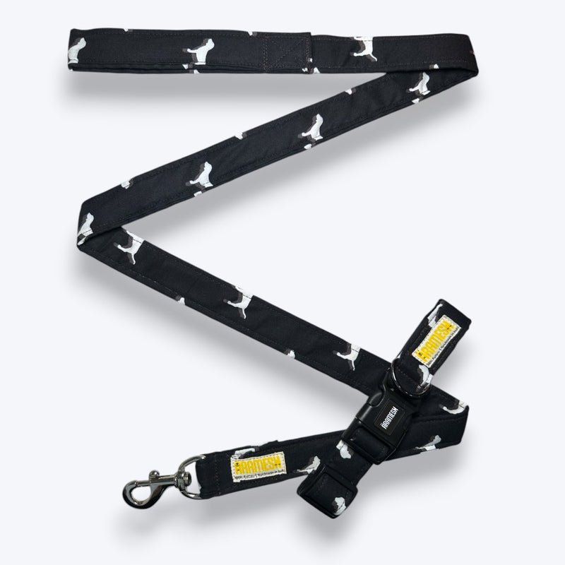 Midnight Bark Dog Collar & Leash