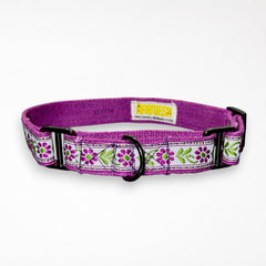 Martingale Dog Collar: Lavendar Sunshine
