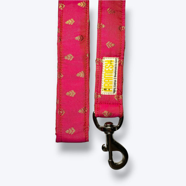 Lush Pink Festive Dog Leash