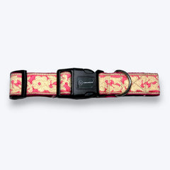 Pink Bloom Dog Collar