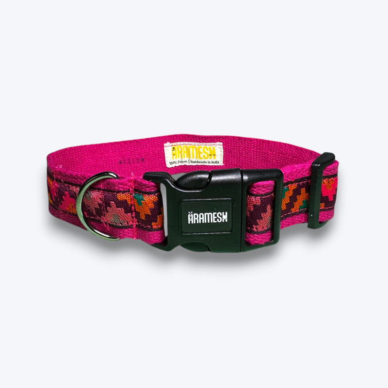 Rosy Rhythm Dog Collar