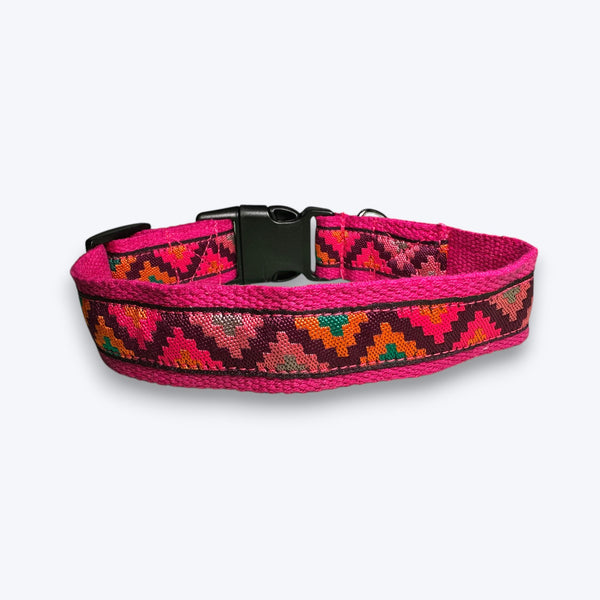 Rosy Rhythm Dog Collar