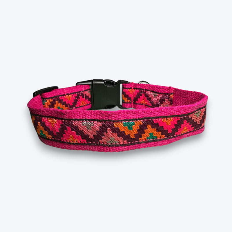 Rosy Rhythm Dog Collar