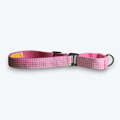 Martingale Dog Collar: Cotton Candy
