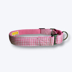 Martingale Dog Collar: Cotton Candy