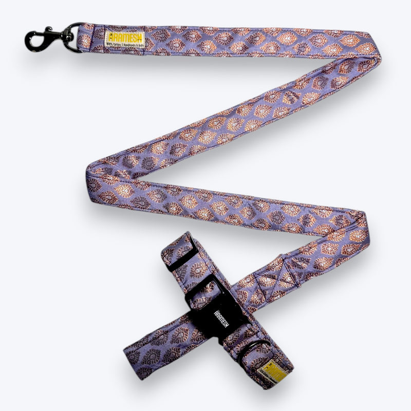 Royal Haze Festive Dog Collar & Leash