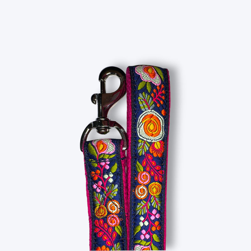 Moonlit Bouquet Dog Leash