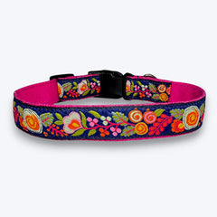 Moonlit Bouquet Dog Collar