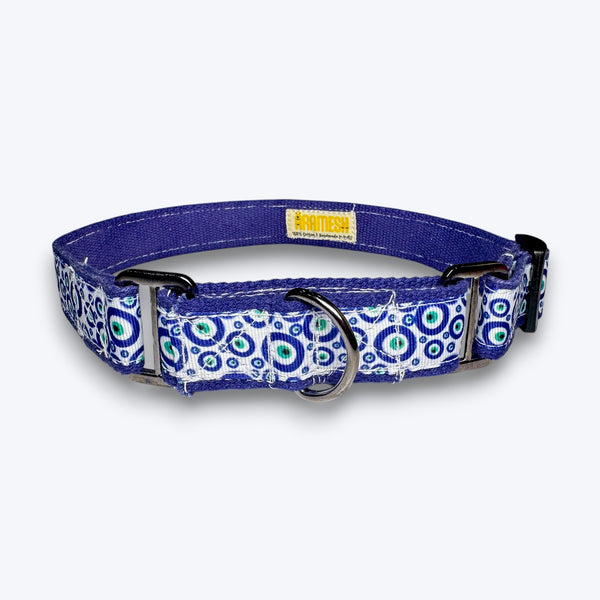 Martingale Dog Collar: Nazar Charm