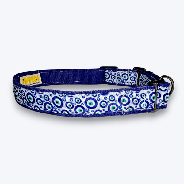 Martingale Dog Collar: Nazar Charm