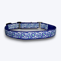 Martingale Dog Collar: Nazar Charm