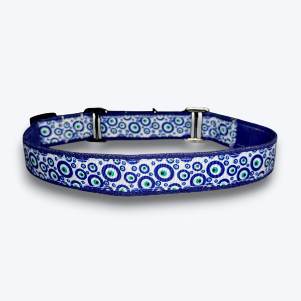 Martingale Dog Collar: Nazar Charm
