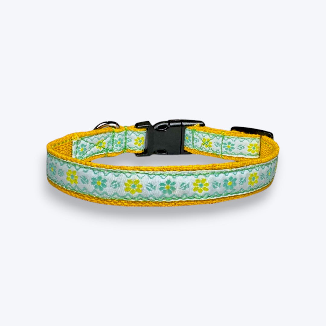 Lemon Blossom Cat Collar & Leash Set