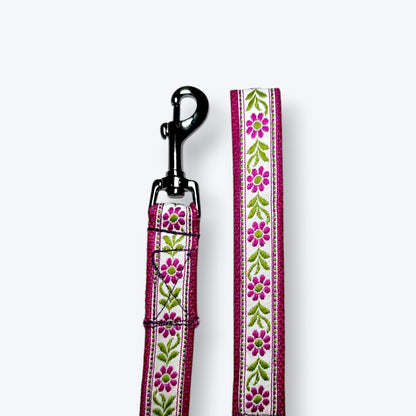 Lavender Sunshine Dog Collar & Leash
