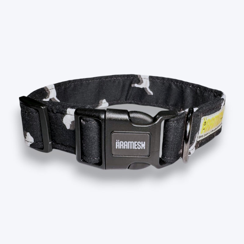 Midnight Bark Dog Collar & Leash