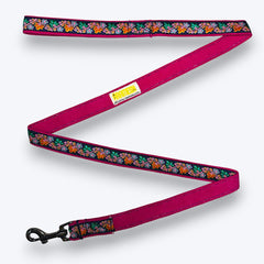 Electric Bloom Dog Leash