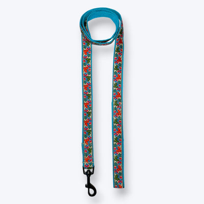 Floral Skies Dog Collar & Leash