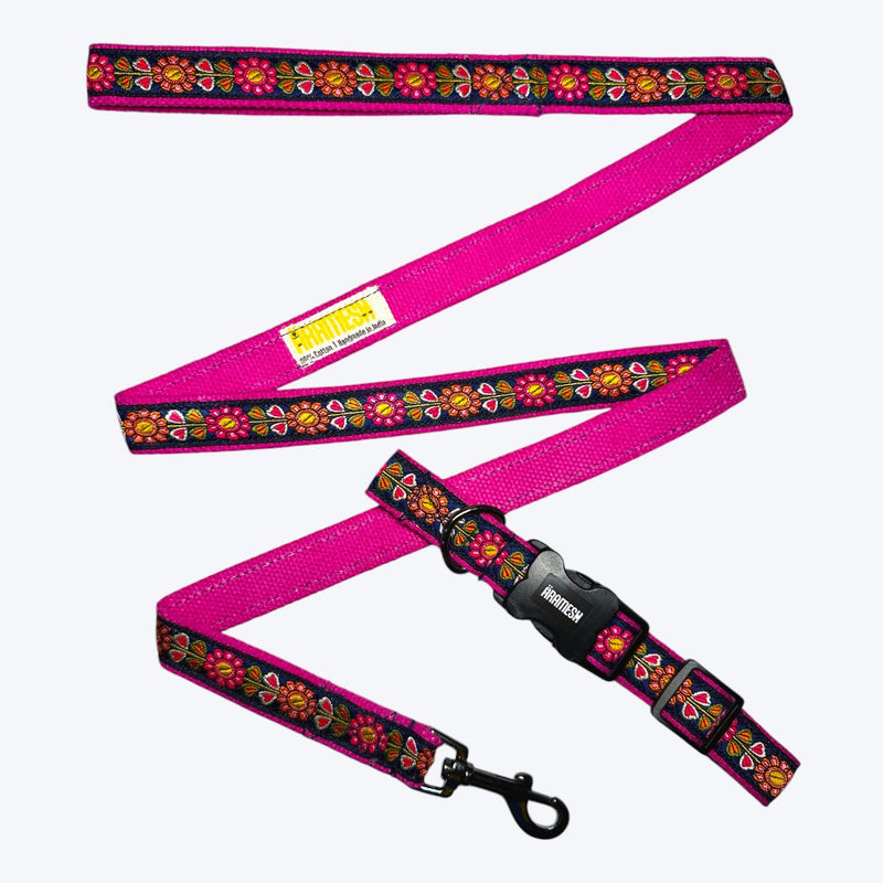 Sunflower Mist Dog Collar & Leash