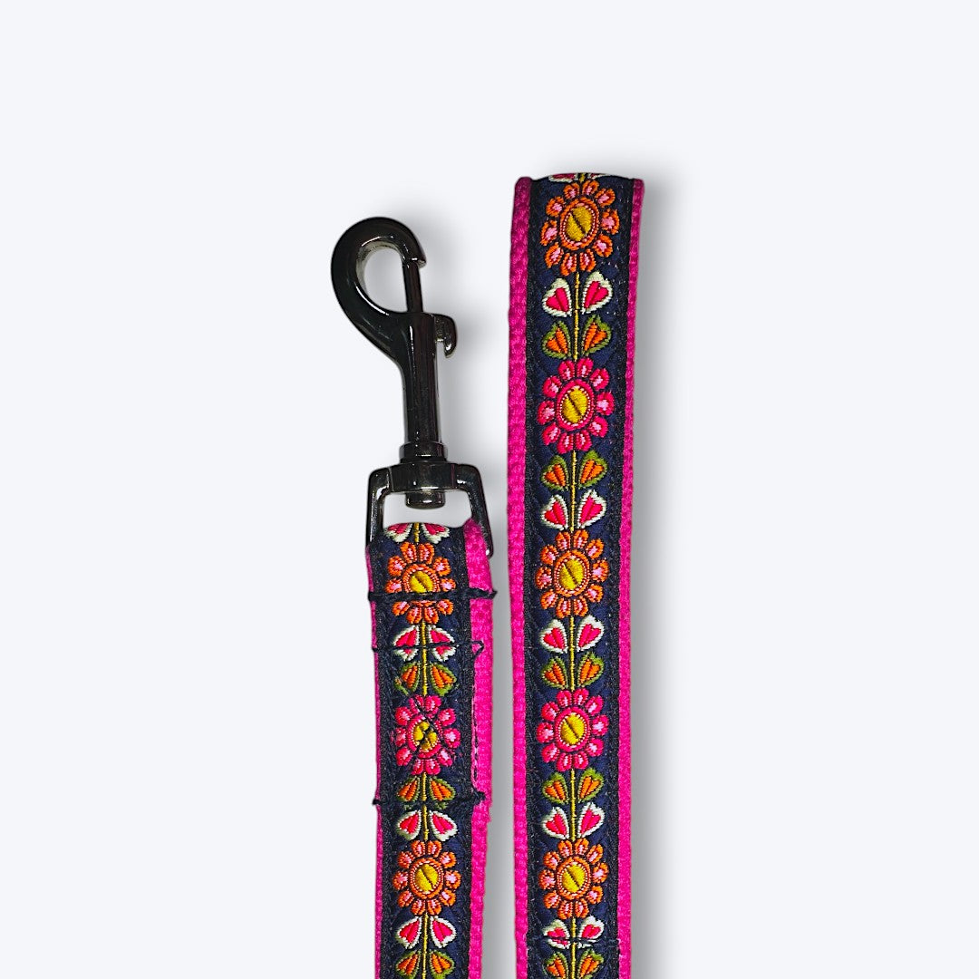 Sunflower Mist Dog Collar & Leash