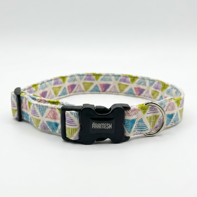 Play Date Cotton Dog Collar